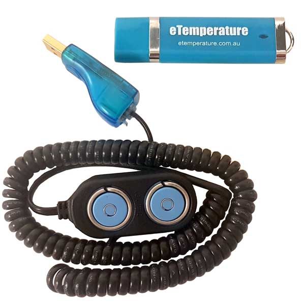 Thermochron Reader with eTemperate on USB