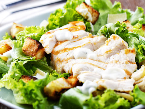 Chicken ceaser salad