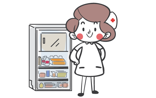 Nurse-with-fridge